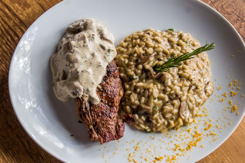 Risotto z oliwą extra vergine